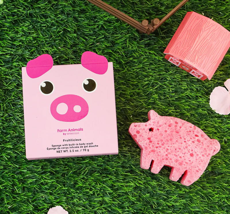 Spongelle Farm Animals- Peggy Pig