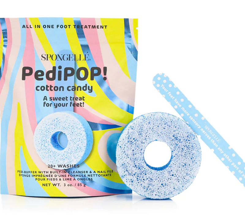 Spongelle- Pedipop- Cotton Candy