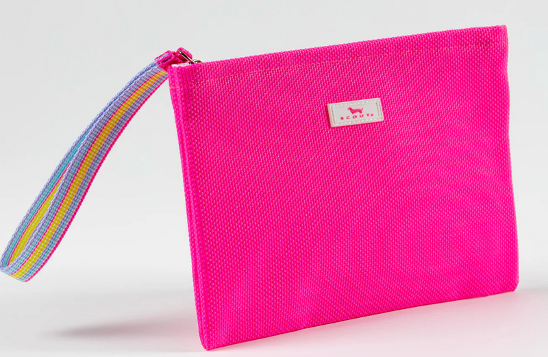 Scout|Cabana Clutch|Neon Pink