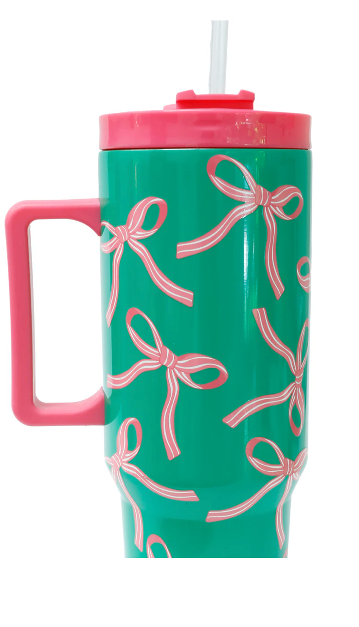 Mary Square - Bows 40oz Tumbler