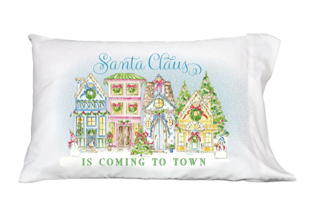 Rosanne Beck- Santa Claus Pillow Case