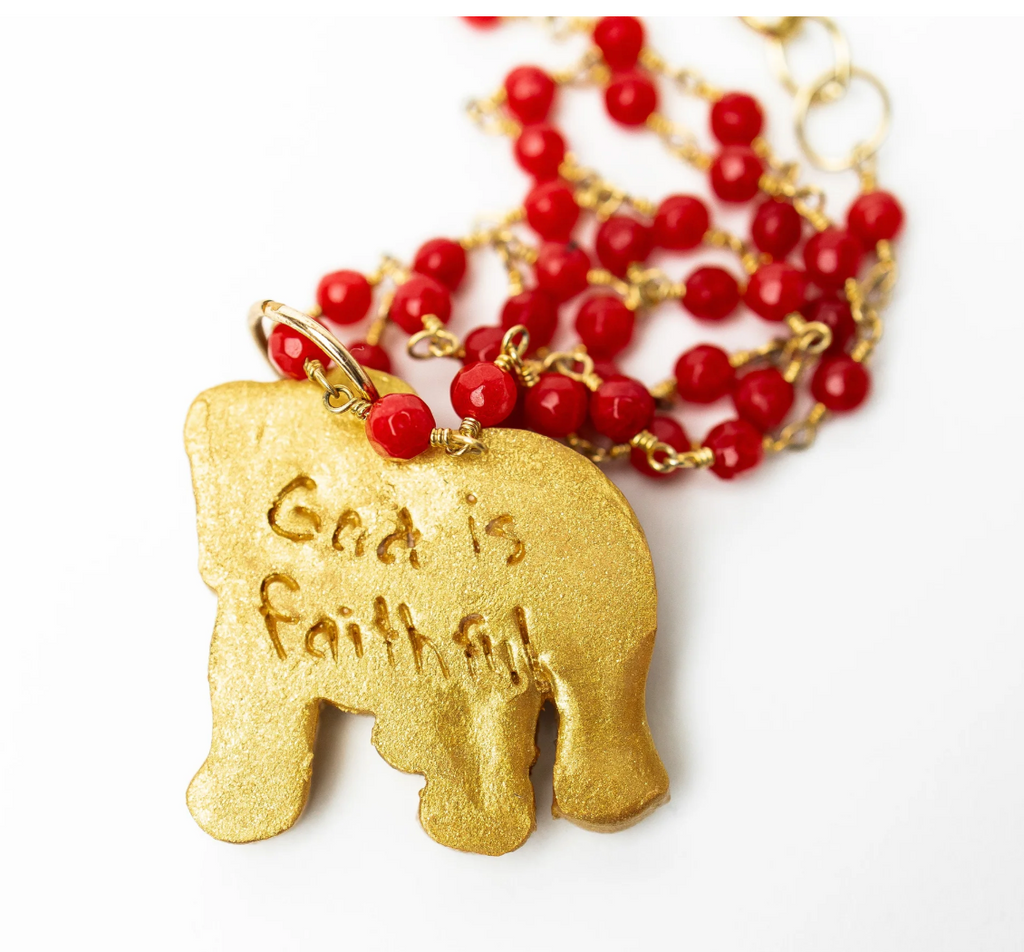 Hidden Truth- Jaded Bulldog Necklace