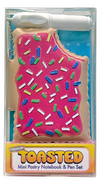 Toastie Mini Pastry NoteBook & Pen Set