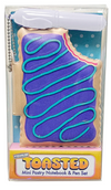 Toastie Mini Pastry NoteBook & Pen Set