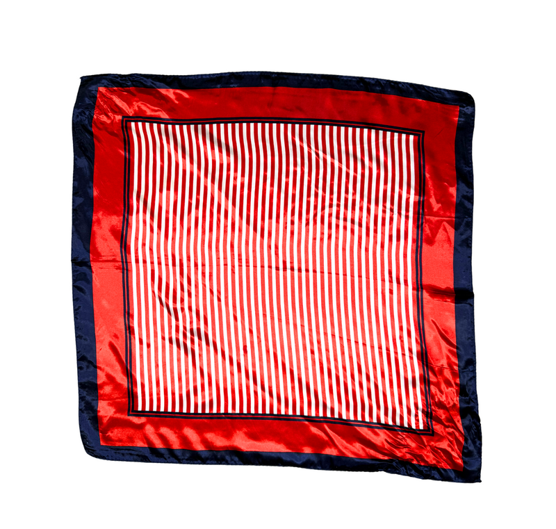 Red, White & Blue Summer Scarf