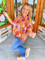 Adrienne- London Tie Back Top