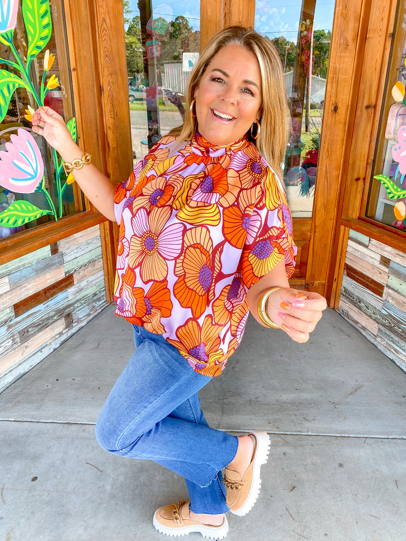 Adrienne- London Tie Back Top
