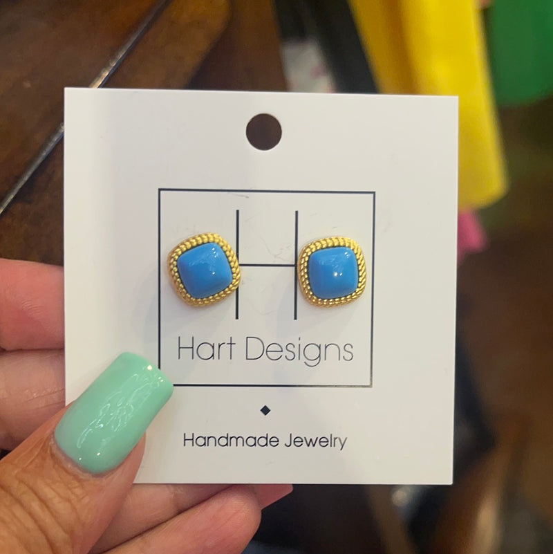 Hart Designs Turquoise Studs