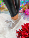 Julia Clear Rhinestone Sneaker