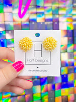 Hart Designs Beaded Stud