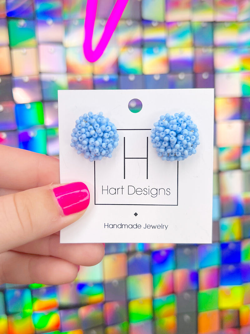 Hart Designs Beaded Stud