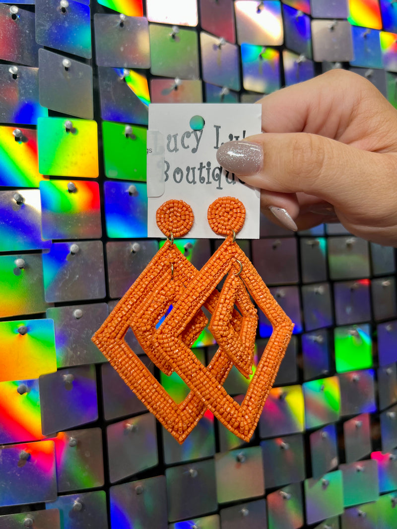Bermuda Triangle Earrings