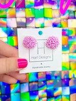 Hart Designs Beaded Stud