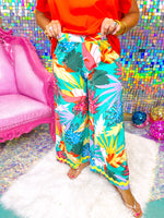 Hawaiian Luau Wide Leg Pant