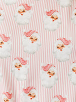 Mary Square- Kids PJ's- Santa Baby Pink