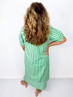 Lime Sorbet Midi Dress