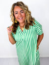 Lime Sorbet Midi Dress