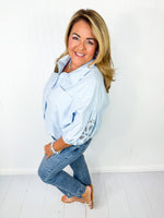 Bubble Blues Top