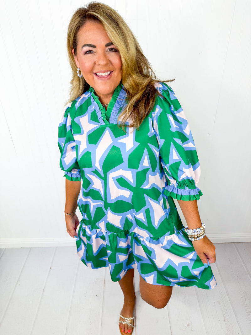 Pop of Print Dress