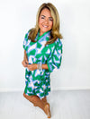 Pop of Print Dress