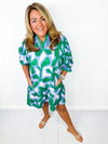 Pop of Print Dress