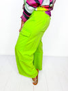 Totally 80's Neon Green Pants
