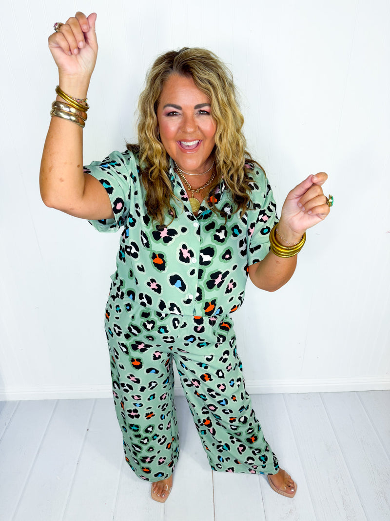 Painted Wild Pants Set