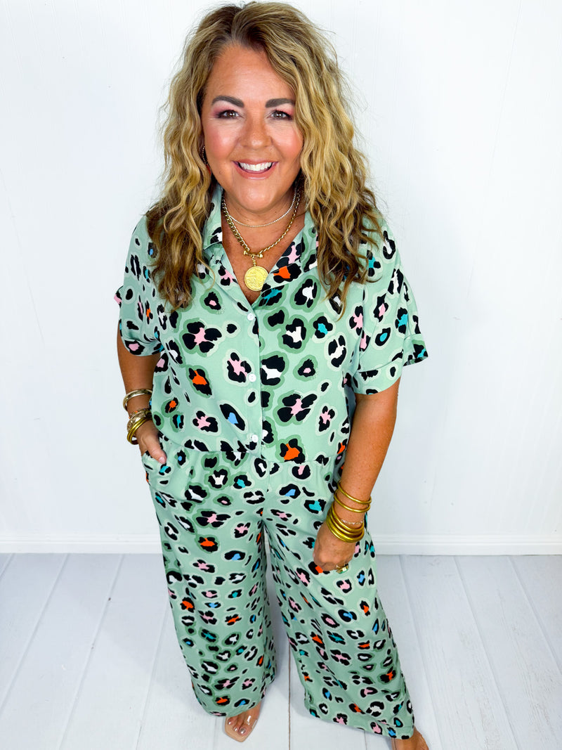Painted Wild Pants Set