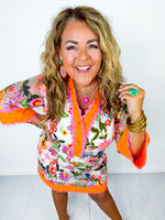 Brianna Cannon-  St. Tropez Embroidered Shift Dress