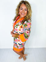 Brianna Cannon-  St. Tropez Embroidered Shift Dress