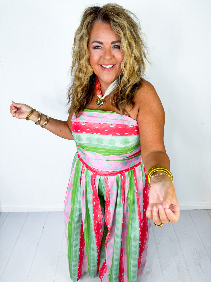 Watermelon Breeze Jumpsuit