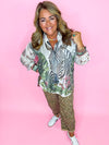 Safari Nights Button Down Top