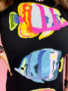 Queen of Sparkles - Multi Fish Tank Dress