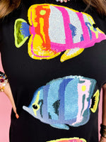 Queen of Sparkles - Multi Fish Tank Dress