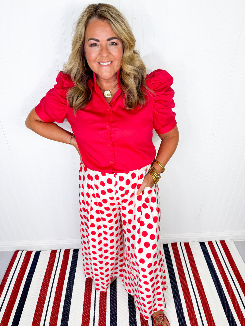 Fire Cracker Flare Pants