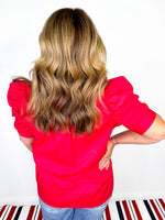 Adrienne- Cherry On Top Button Down