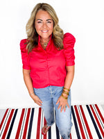 Adrienne- Cherry On Top Button Down