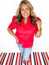 Adrienne- Cherry On Top Button Down