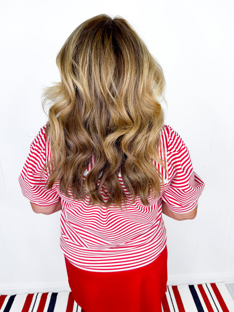 Stripe Me Down Top