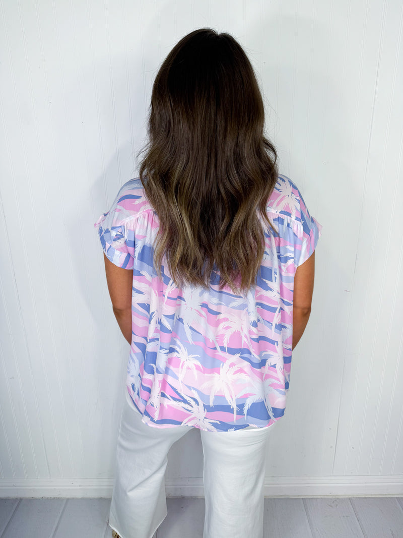 Adrienne - Lavender Summer Top