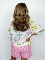 Living Color Italian Knit Top