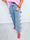 Denim Dreams Bow Jeans