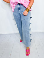 Denim Dreams Bow Jeans