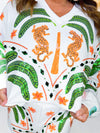 QOS- White Palm Tree & Jaguar Set