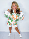 QOS- White Palm Tree & Jaguar Set