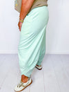 On A Jog Pants- Mint