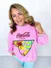 QOS- Coca-Cola Miami Flamingo Sweatshirt