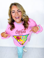 QOS- Coca-Cola Miami Flamingo Sweatshirt