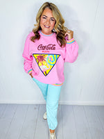 QOS- Coca-Cola Miami Flamingo Sweatshirt