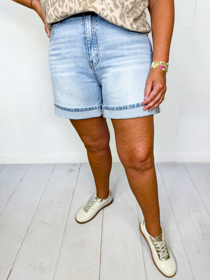 Vervet- Rebecca High Rise Shorts